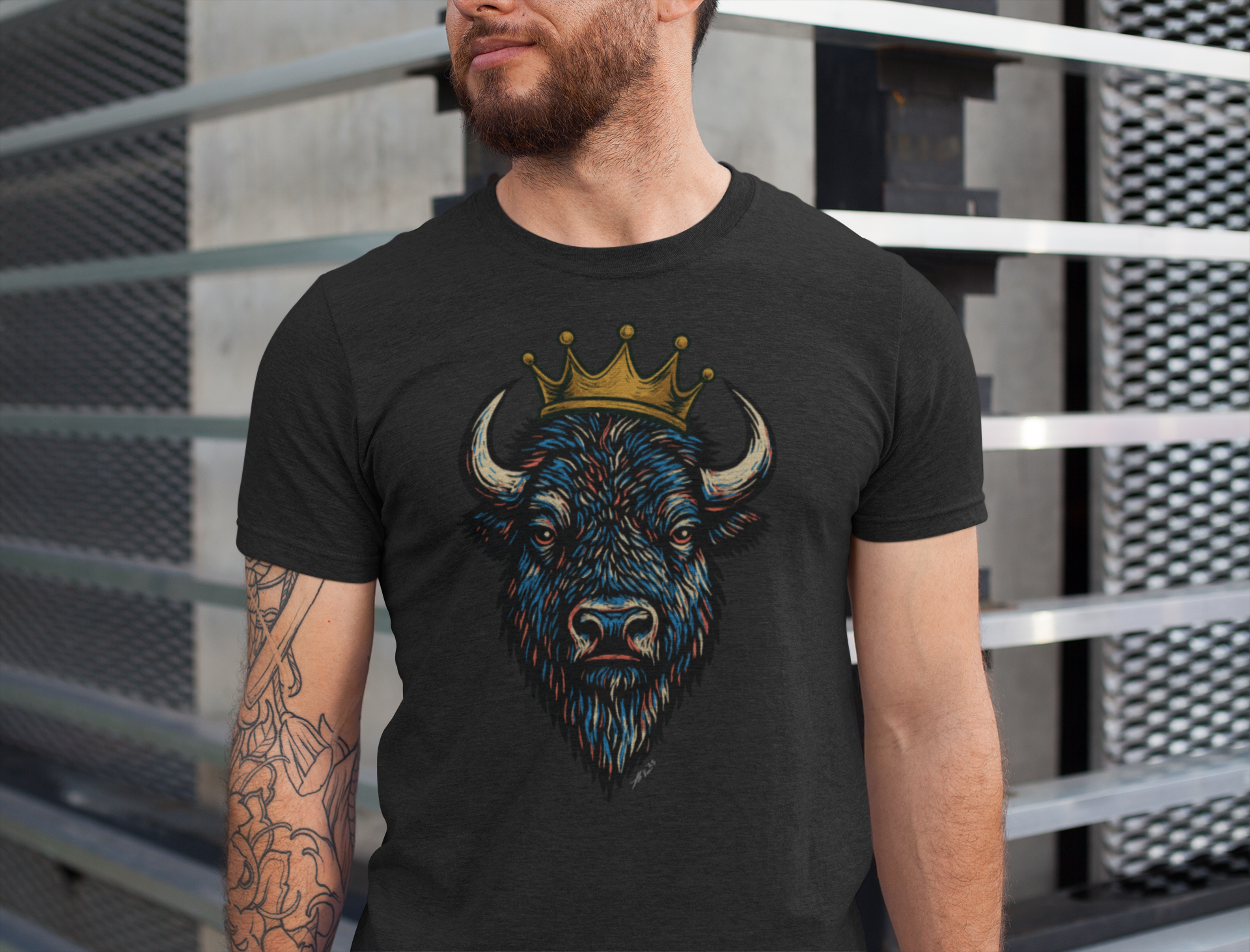 King Bison Crowned
