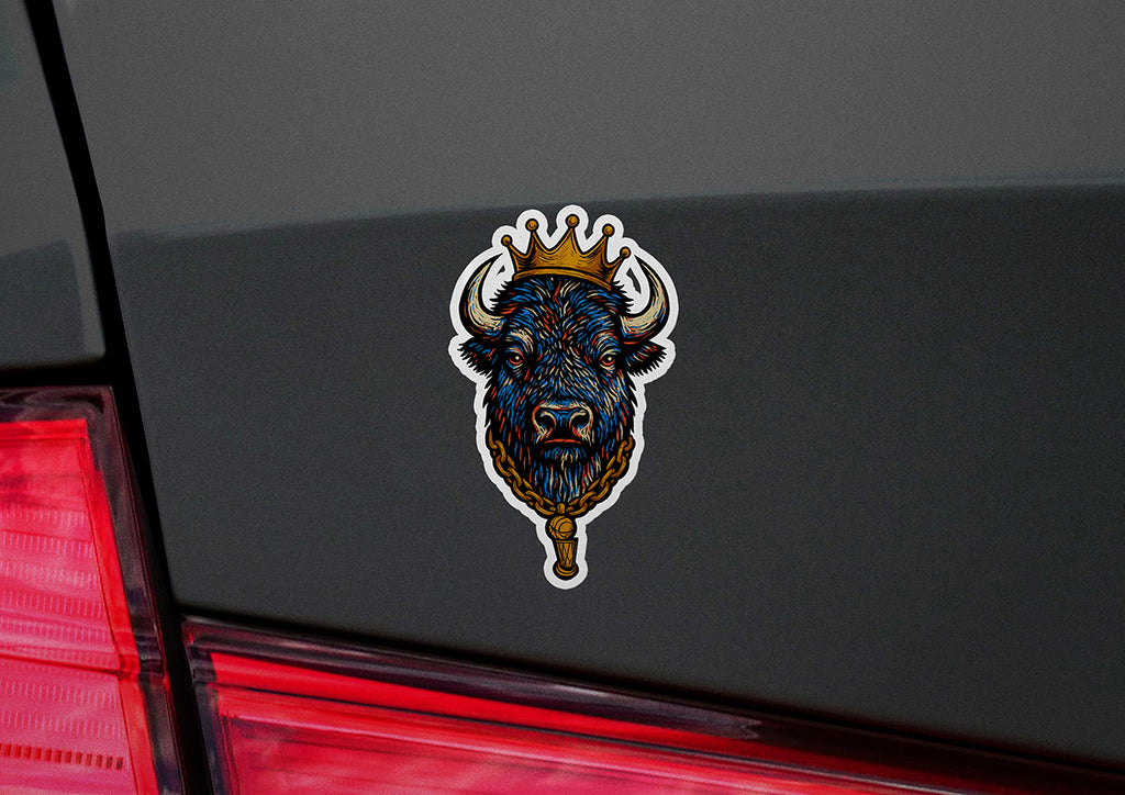 King Bison Sticker