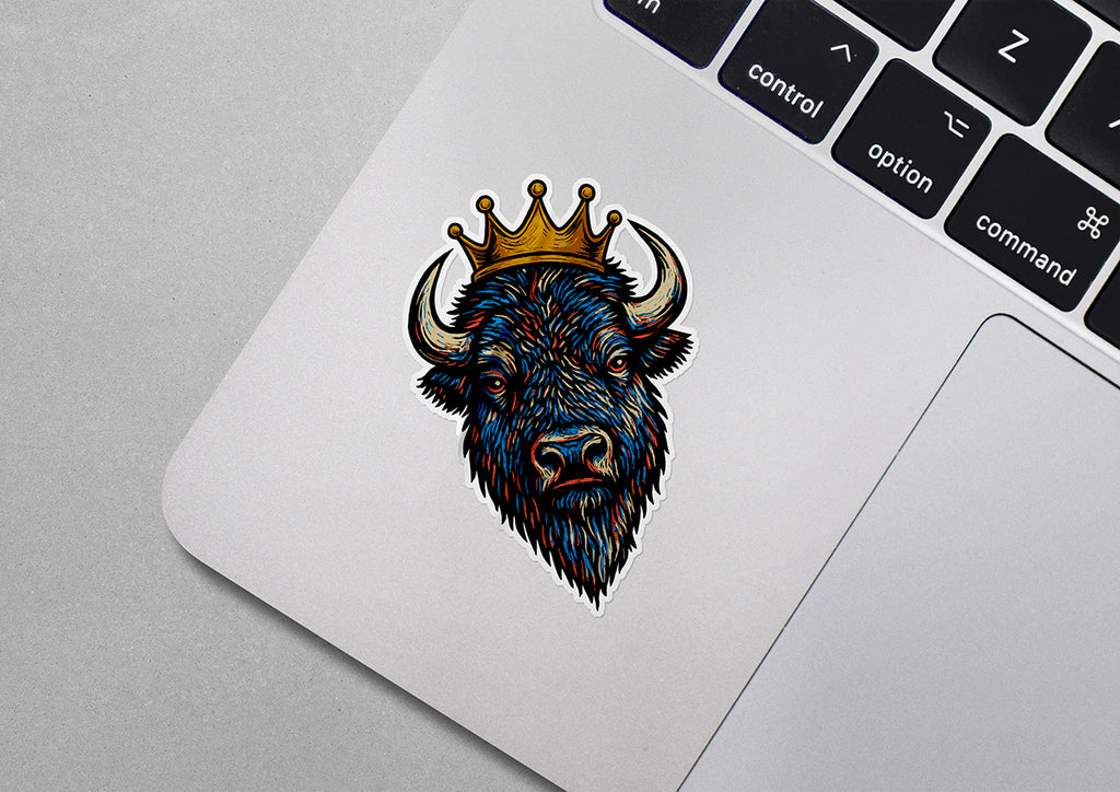 King Bison Sticker
